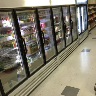 an empty grocery store