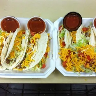 tacos, food