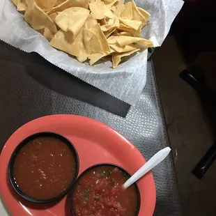Tortilla Chips and Salsas