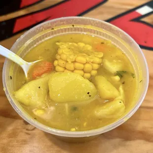 Corn soup