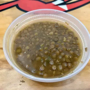 Lentil soup