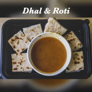 Dhal and Roti