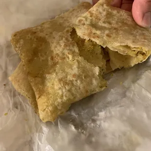 Dhalpuri roti