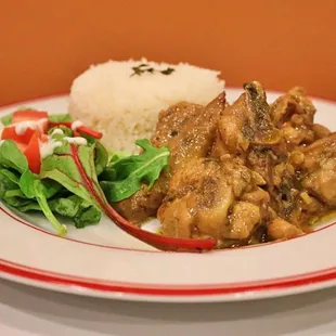 Stewed Chicken with Rice