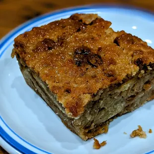 November 3 2021; Bread pudding.
