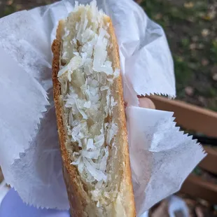 Fresh coconut roll