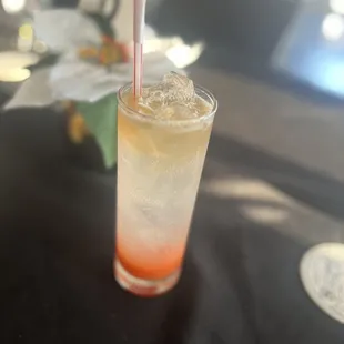 Nice light drink, I don&apos;t remember the name