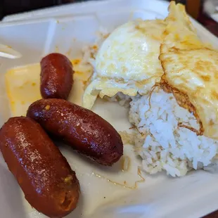 a plate of food