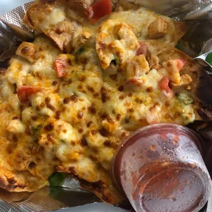 Micro chicken nacho