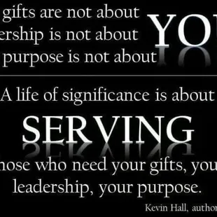 A business full of community service!