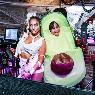 Vip Bar , Halloween Party , avocado