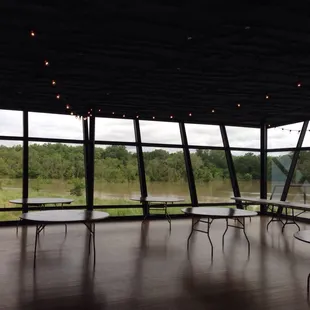 Main building view of trinity river
