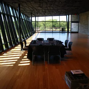 The Great Hall at the Trinity River Audubon Center