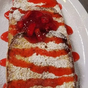 Strawberry French Toast Available Saturdays 8AM-1PM