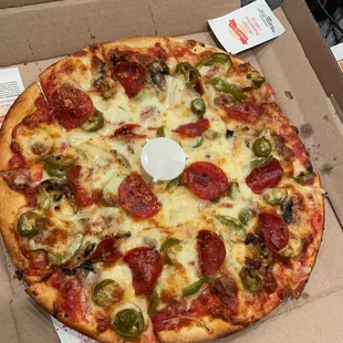 12&quot; thin crust pizza