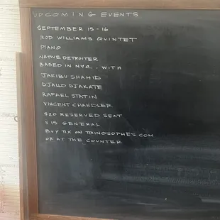 Event board