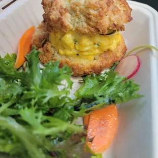 Breakfast sandwich