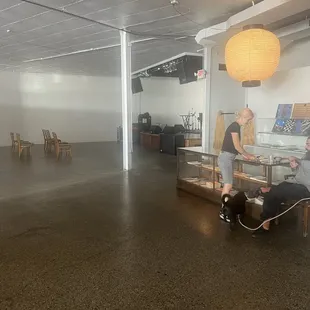 Music and band area