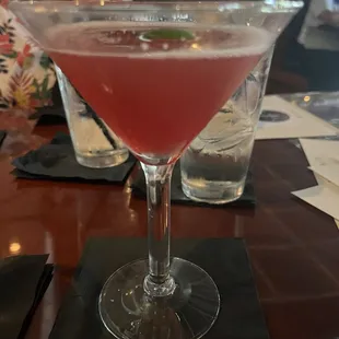 Pomegranate martini