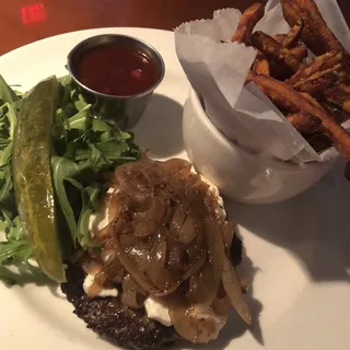 Goat Cheese Burger