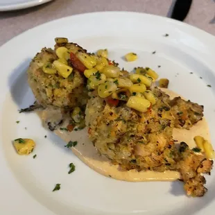 Grilled Lump Crab Cakes