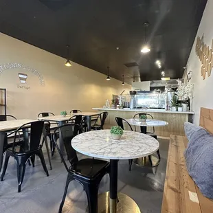 Inside seating