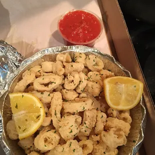 Some of the best calamari!