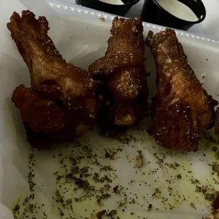 1/2 Bucket Lemon Pepper Wings French Fries