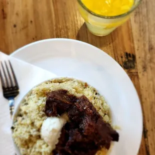 Soul bowl and mango lemonade