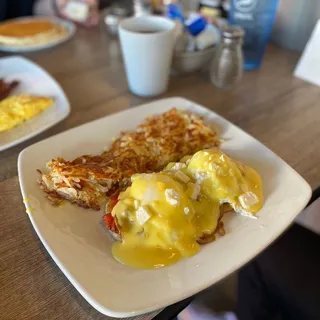 Roasted Veggie Benedict