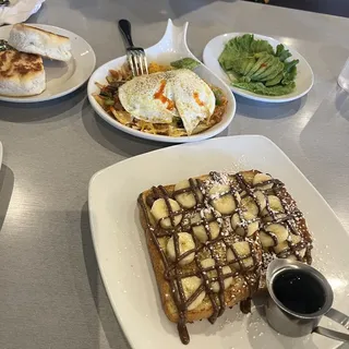 Banana Nutella French Toast