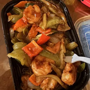 Shrimp with Garlic Sauce