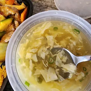 Egg drop soup