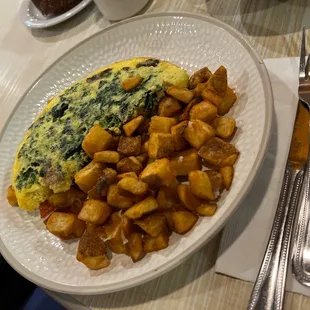 Veggie omelette
