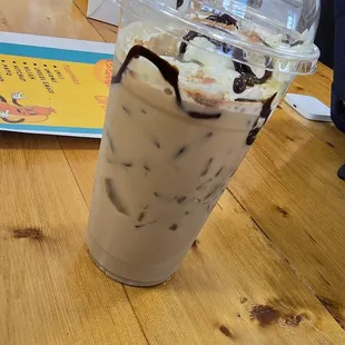 Jason Smorhees iced coffee