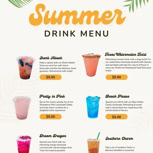 Summer drinks