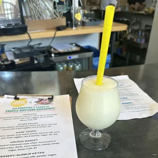 Pina Colada Slushie