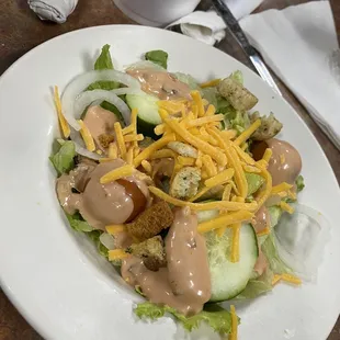 House salad with 1000