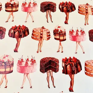 The cutest bakery wallpaper I&apos;ve ever seen!