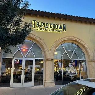 the outside of the building