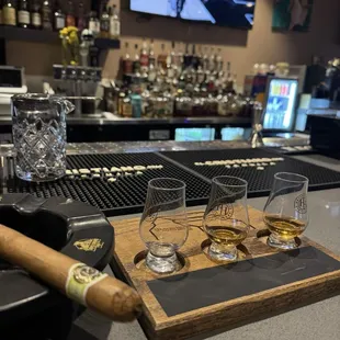Cigars and SO many amazing bourbons to be had!