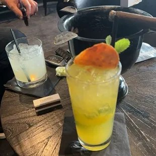Cocktails and cigars