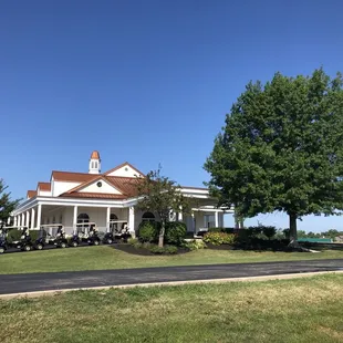 Triple Crown Country Club golf carts lined up for the 101st Kentucky Open!