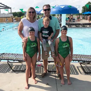 Our family loves being a part of the Triple Crown Country Club Man O' Wars swim team and dive team!
