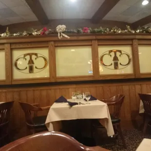 Dinner at the club with the family is always relaxing and comfortable.