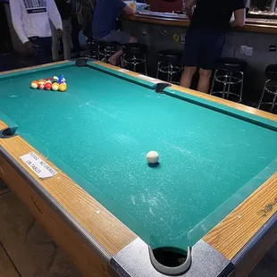 Pool table