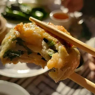 SHRIMP AND CHIVE DIM SUM (I order this twice)