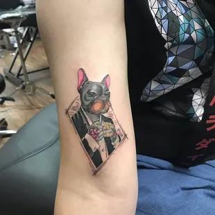 his pet tattoo