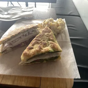 Turkey Pesto Sandwiches