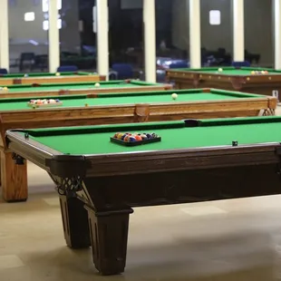 Pool tables
